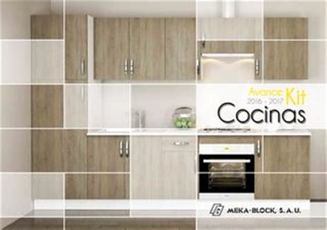 Módulos en kit, módulos de 70, de 80. Avance catalogo cocinas 2016 2017 de Meka-Block by meka ...