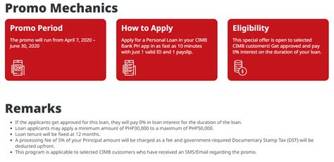 Welcome to our new cimb website! My quick and easy loan application experience: CIMB PH 0% ...