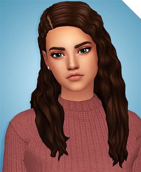 Sims 4 Ahoob Hair