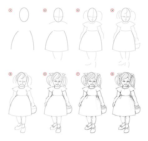 How To Draw People Step By Step Tutorials Beautiful Dawn Designs