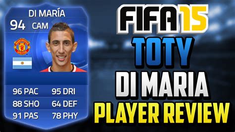Goalkeepers and defenders confirmed from 10/01/2019 06:00am to 11/01/2019 06:00am 🇳🇿 nzst (utc +12). Fifa 15 TOTY Di Maria Player Review (94) w/ In Game Stats ...