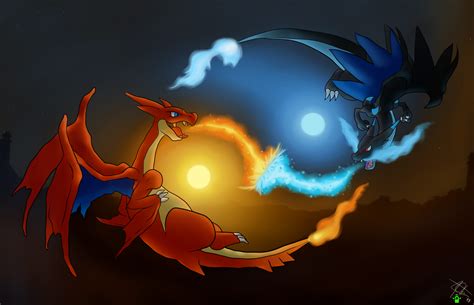 50 Pokemon Mega Charizard X Wallpaper Wallpapersafari