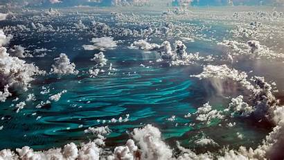 Bing Caribbean Clouds Reef Feb Above Cumulus