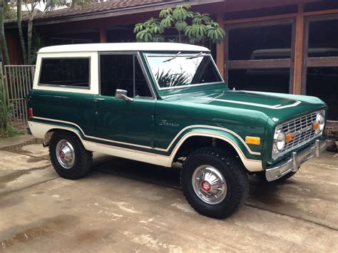 Fte Member Shows Off His Stunning Original 77 Ford Bronco