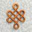 Miniature Celtic Knot Of Longevity Long Life Traditional  Etsy