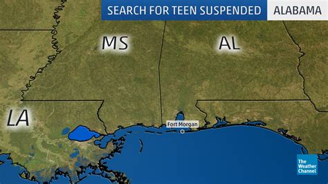 Search For Wisconsin Teen Swept Away From Alabama Beach Hampered By Bad