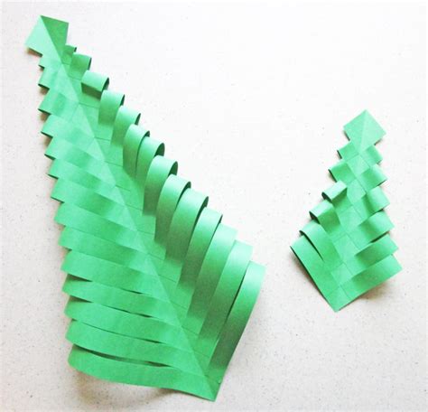 Paper Christmas Trees Craft For Kids From