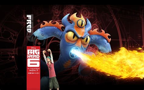 Fred (Big Hero 6), Big Hero 6, Movies, Disney, Animated Movies, Walt Disney Wallpapers