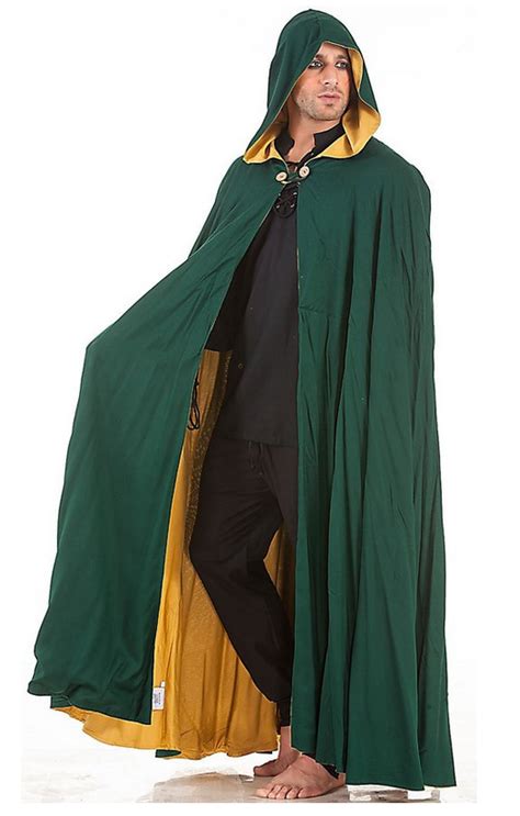 Reversible Medieval Cloak Cloaks Capes Renaissance Costume Clothing