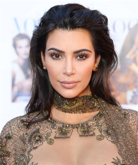 How To Get Kim Kardashians Eyebrows Instyle