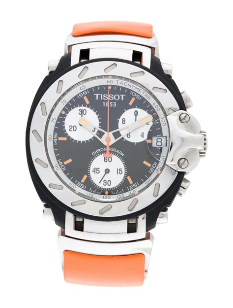 tissot t race chronograph watch tisso20492 the realreal
