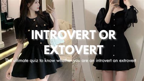 Personality Test Introvert Or An Extrovert Aesthetic Gracie Madison