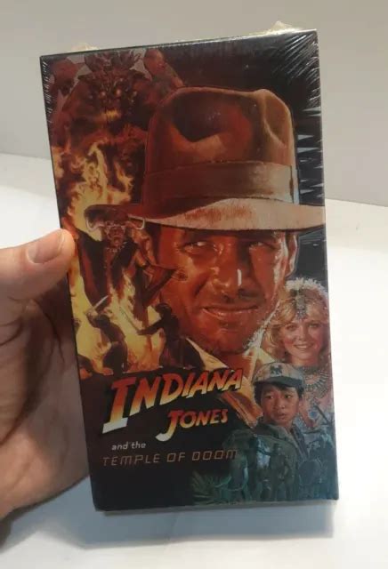 Indiana Jones And The Temple Of Doom Vhs Brand New Sealed