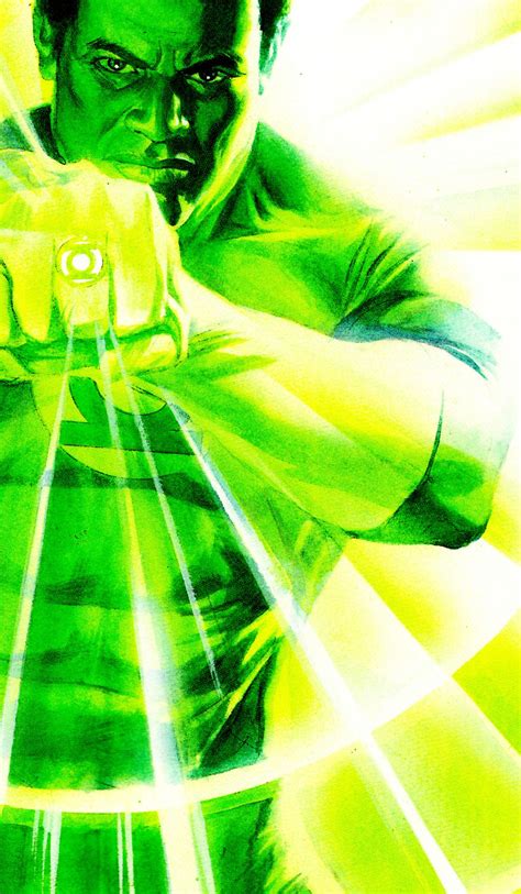 John Stewart By Alex Ross Alex Ross Green Lantern Green Lantern Corps