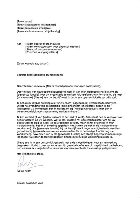 Zoek je online naar een voorbeeld van een motivatiebrief? voorbeeld opensollicitatiebrief | Sollicitatiebrieven ...