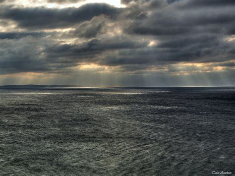 Storm Clouds Over The Sea 4 By Mecengineer On Deviantart