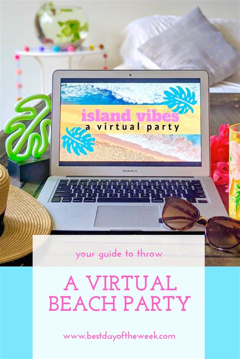 12 ideas and the invites to match. Virtual Party Guide in 2020 | Virtual party, Beach party ...