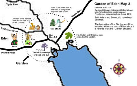 Garden Of Eden Iraq Map