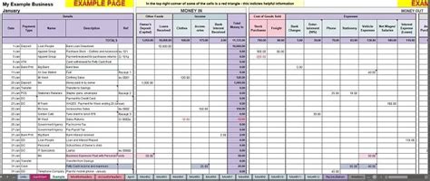 excel bookkeeping templates bookkeeping templates