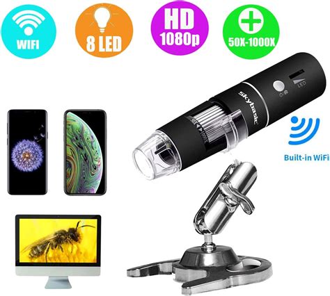 Skybasic Wifi Digital Microscope 50x 1000x Handheld Digital Zoom