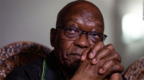 Jacob Zuma Former South African President Begins Jail Term Cnn
