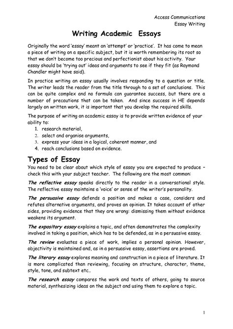 001 English Reflective Essay Examples Download Lovely Example Online