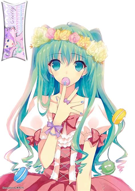 Kawaii Hatsune Miku Pastel Extracted Bycielly By