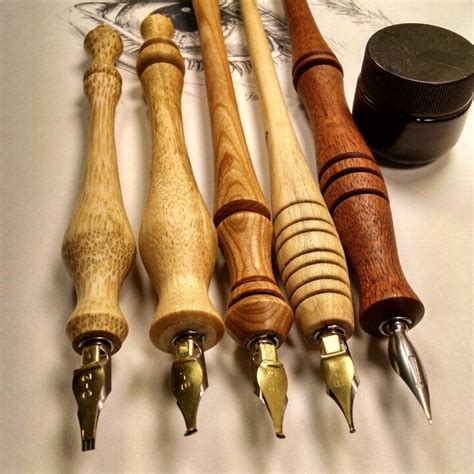 Timbertoneswoodworks Shared A New Photo On Etsy Calligraphy Pens