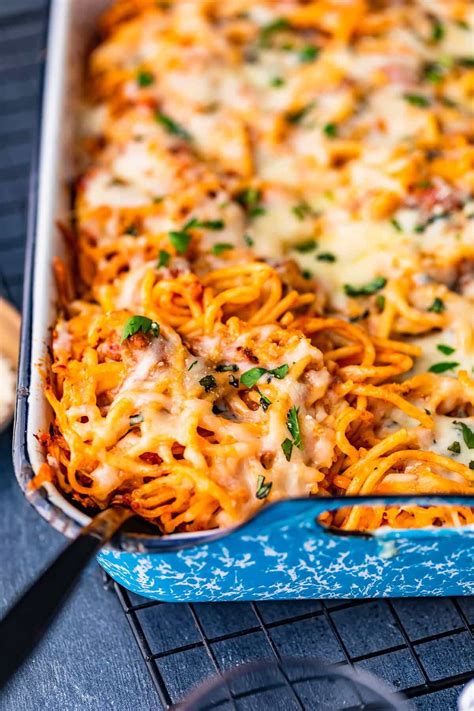 Easy Baked Spaghetti Casserole Recipe Diary