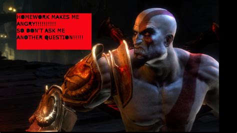 Kratos Angry By Tokiohotelprincess On Deviantart