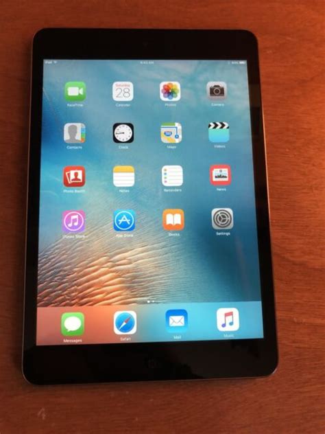 Apple Ipad Mini 1st Gen 16gb Wi Fi 79 In Black And Slate For Sale