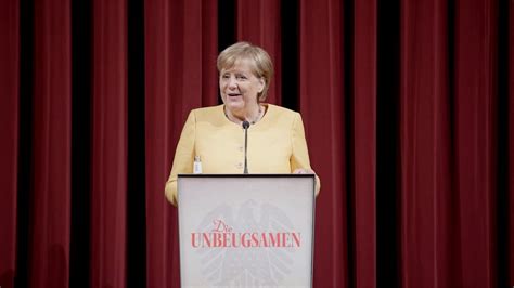 Die Unbeugsamen Premiere Grußwort Angela Merkel Ab 26821 Im