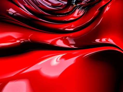 Red Cream Fractal Structure Surface Hd Wallpaper Wallpaper Flare