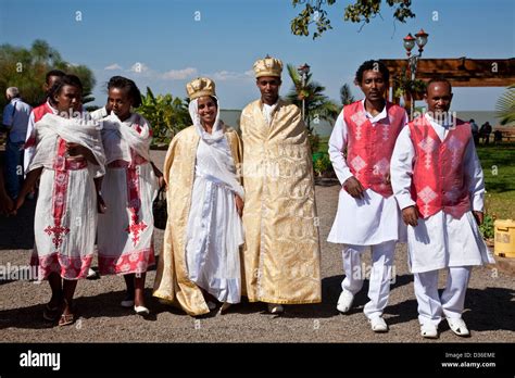 Ethiopian Wedding Party Lake Tana Bahir Dar Ethiopia Stock Photo Alamy