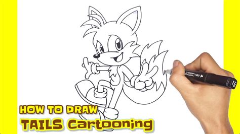 How To Draw Tails Cartooning Youtube