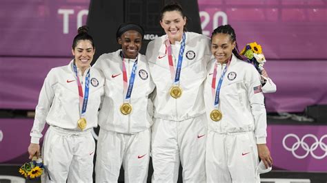 Olympics 2021 Us Women Win Gold In Fun Fresh Inaugural 3x3