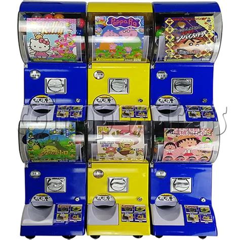 Coin Operated Double Toy Capsule Vending Machine