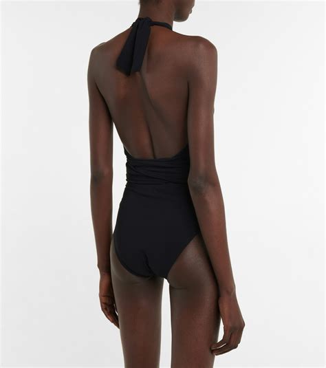 Karla Colletto Cutout Halterneck Swimsuit Karla Colletto