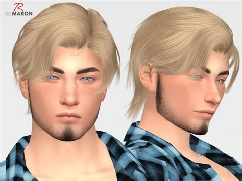 The Sims 4 Wings Oe0818 Retexture Sims Hair Sims 4 Hair Male Sims 4