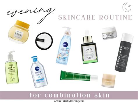 Evening Skincare Routine For Combination Skin Winter 2022