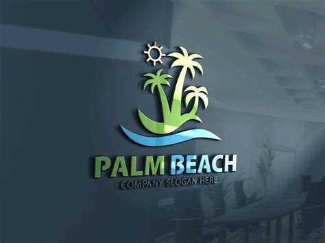 Palm Beach Logo Templates About Logo Template Download A Fully