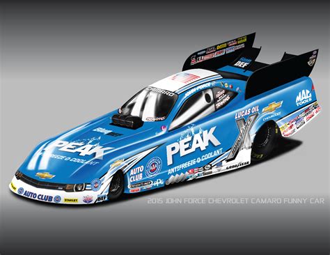 2015 John Force Chevrolet Camaro Funny Car To Run In The Nhra Mello