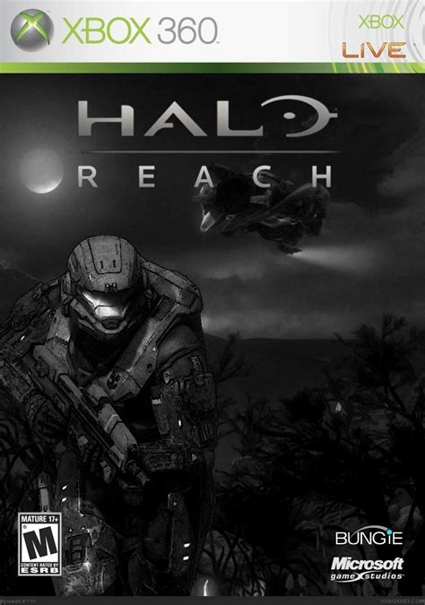 Halo Reach Xbox 360 Box Art Cover By Lowalk