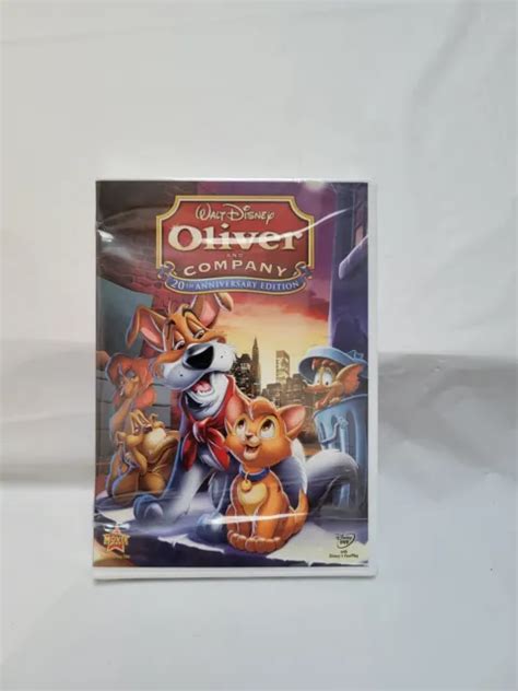 Sealed Disney Oliver And Company Dvd 2009 20th Anniversary Special