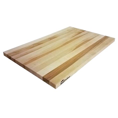 Homeproshops Wood Butcher Block Cutting Board 34 X 12 X 19