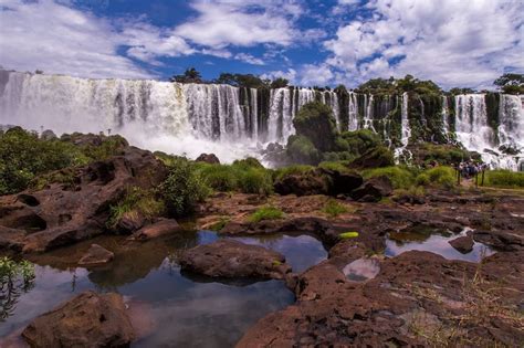 The Mighty Iguazu Falls Argentina And Brazil Sides