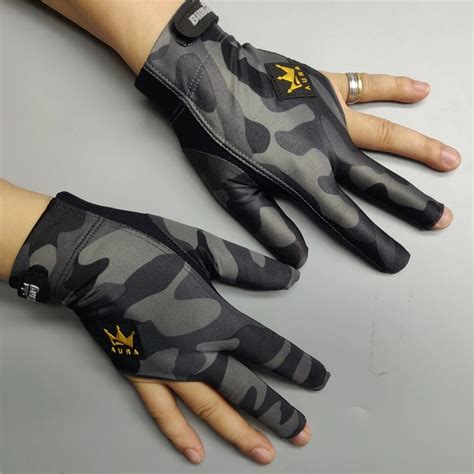 Billiard Glove Left Right Hand Medium Billking Camouflage Carom Glove