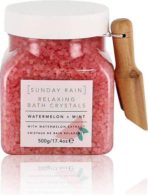 Sunday Rain Relaxing Bath Crystals Watermelon And Mint 500g Pris