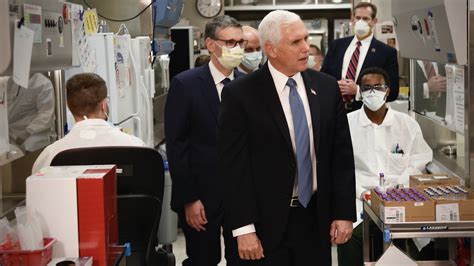 Pence Skips Mandatory Face Mask At Mayo Clinic Says He Didnt Need One