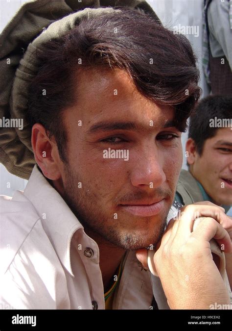 31st May 2004 Portrait Of A Young Pashtun Man Inside The Wazir Akbar
